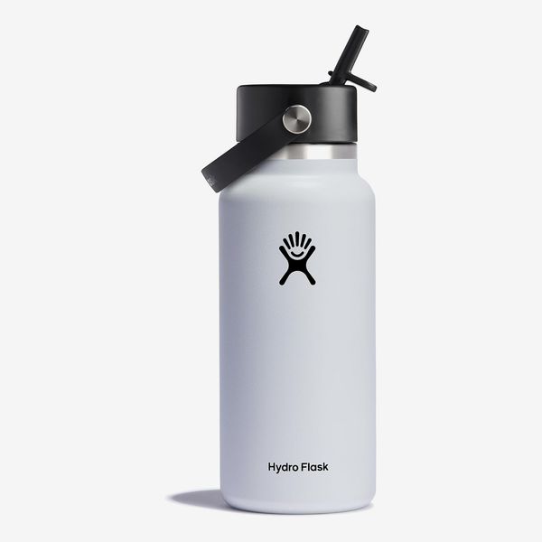 Hydro Flask Water Bottle - Wide Mouth Flex Straw Lid - 32 oz.
