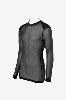 Brynj Unisex Wool Thermo Long Sleeve Shirt Base Layer with Inlay