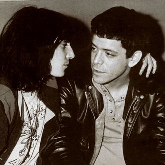 UNSPECIFIED - CIRCA 2000: Photo of Lou REED; with Patti Smith (Photo by Richard E. Aaron/Redferns)