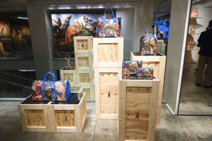 Louis Vuitton shipping containers display pop-up + February edition  Partibox from Particlub