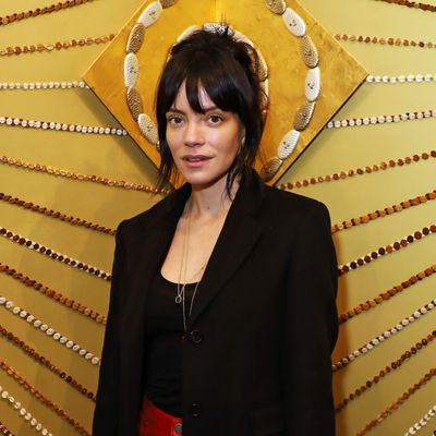 Lily Allen Hates Dating Right Now, Too 2 De Beers Private View Of Voyage Through The Diamond Realm At Frieze Masters