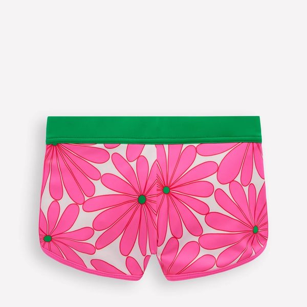 Boden Patterned Swim Shorts