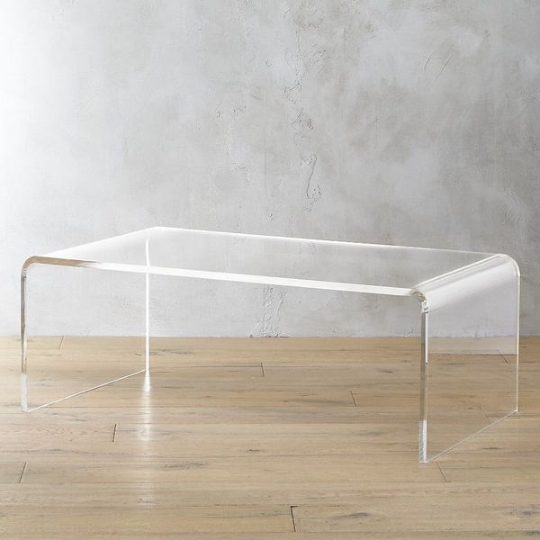 Acrylic Coffee Tables, Long Lucite Coffee Table