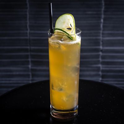 Bar Goto's Cucumber-Apple Collins