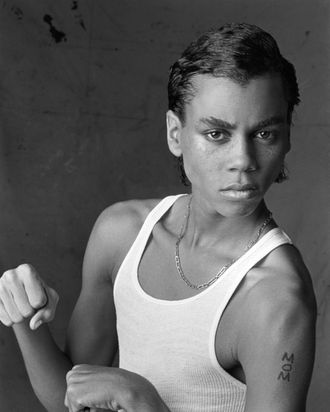 RuPaul Charles during RuPaul Photographed in Photo Studio - October 27, 1979 at Photographer's studio in Atlanta, Georgia, United States. (Photo by Tom Hill/WireImage)