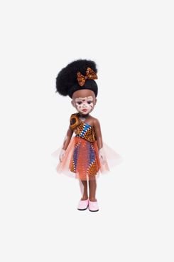 Ndanaka Afro Hair Vitiligo Doll