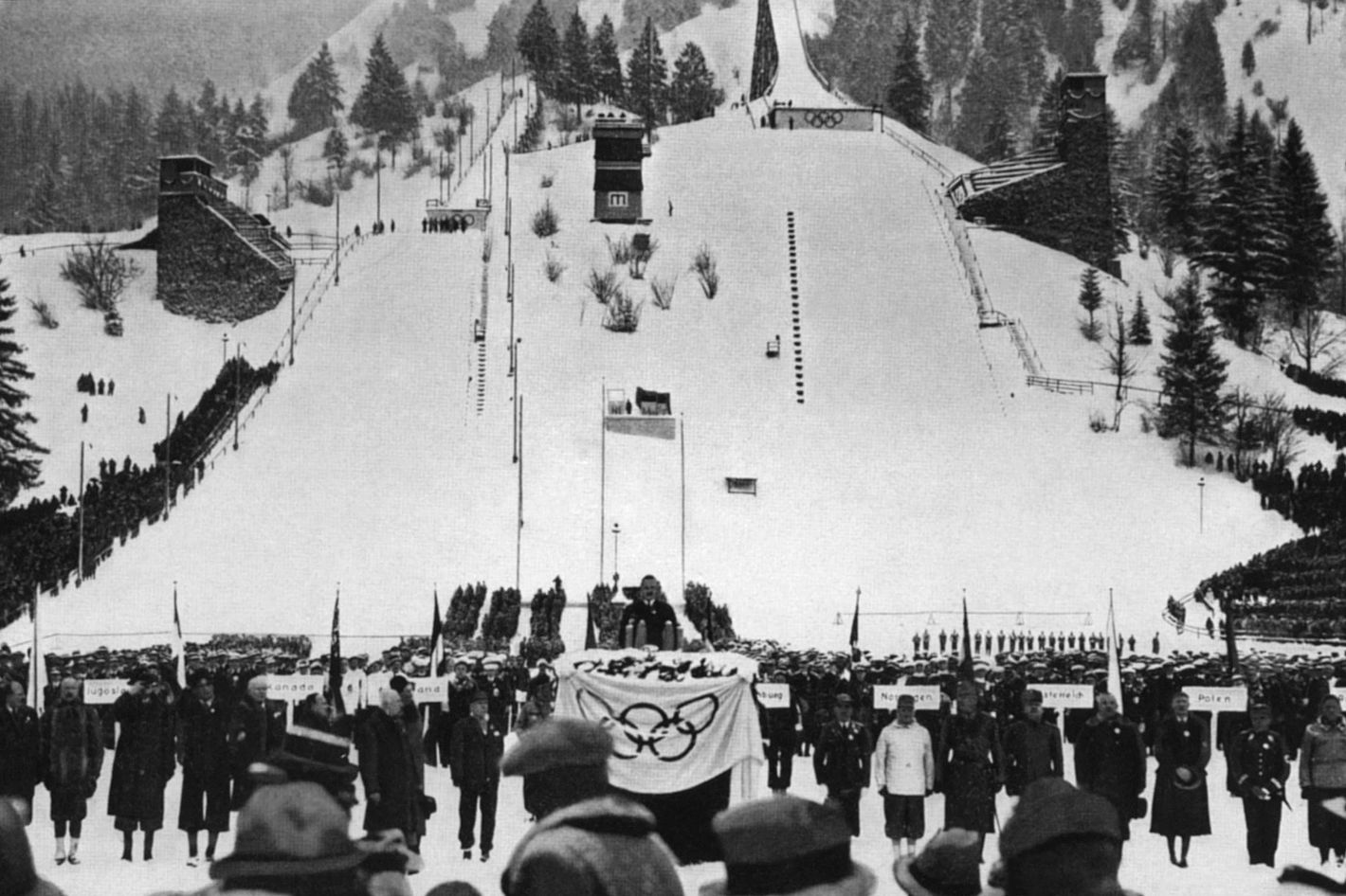 So This Happened Hitlers Winter Olympics In Photos