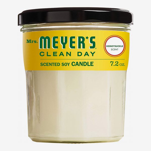 Vela perfumada de soja de madreselva de Mrs. Meyer's Clean Day