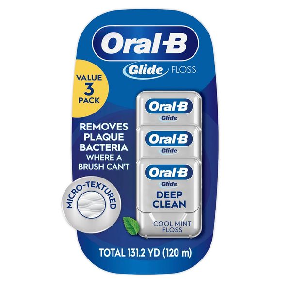 Oral-B Glide Deep-Clean Cool-Mint Dental Floss