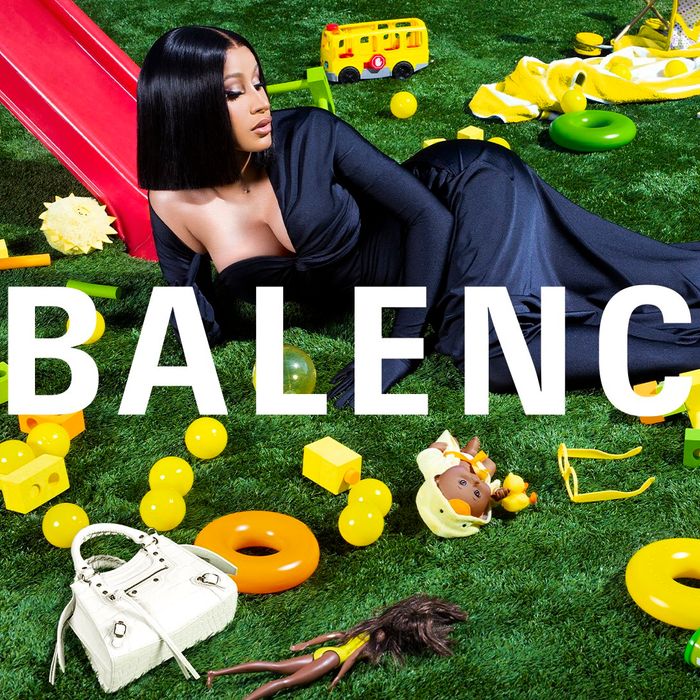 Cardi B Has a Giant Balenciaga 