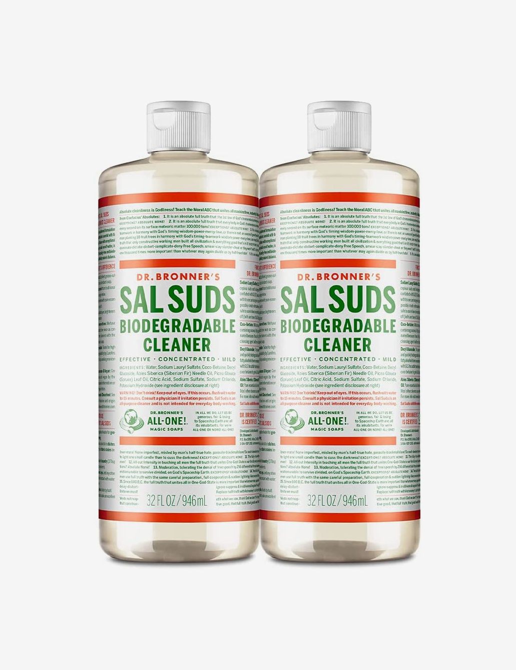 Top 5 uses for Dr Bronner's Sal Suds, Is Sal Suds Safe?