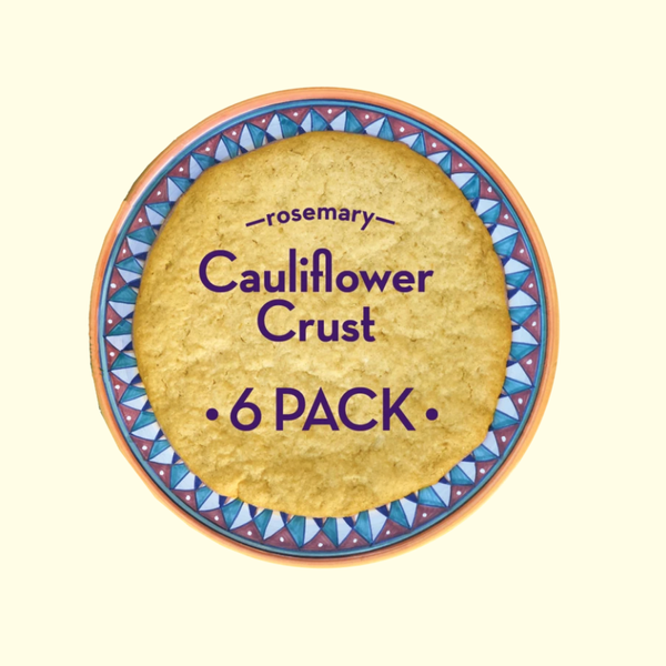 Uncle Nick’s Rosemary Cauliflower Pizza Crust, Pack of 6