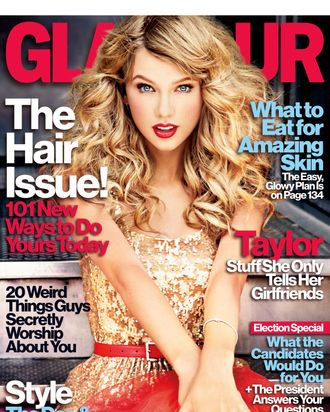 Obama Shares Glamour Cover With Taylor Swift's 'Surprise' Face