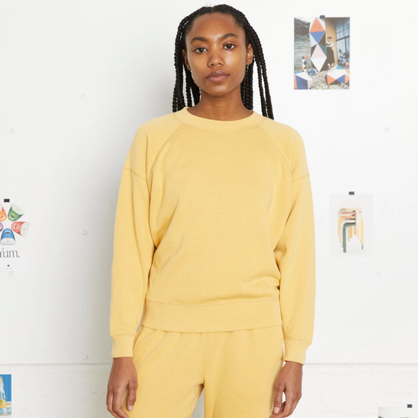 Entireworld Loop Back Sweatshirt Mimosa Yellow