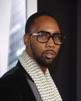 HOLLYWOOD, CA - FEBRUARY 10: RZA attends the premiere of Columbia Pictures' 