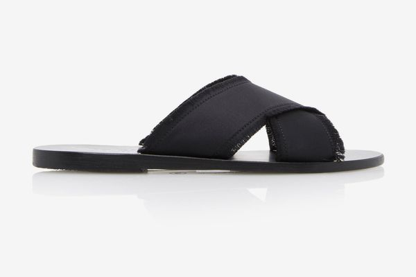 Ancient Greek Sandals Thais Satin Slides
