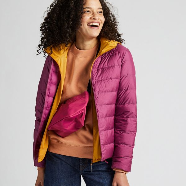 WOMEN FASHION Coats Puffer jacket NO STYLE Purple 40                  EU discount 68% Esmara Puffer jacket 