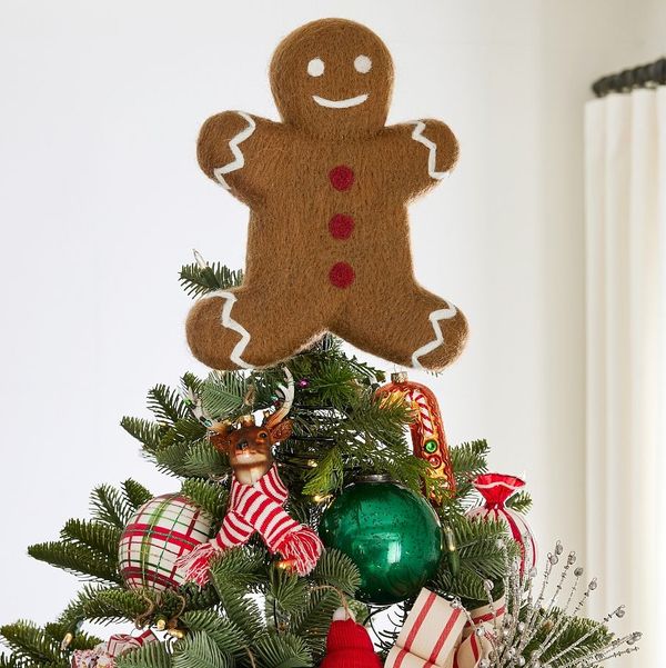 Pottery Barn Gingerbread Tree Topper