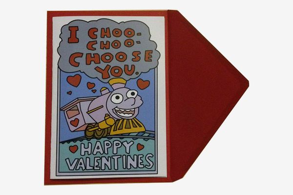 I Choo-Choo-Choose You Valentine’s Day Card 