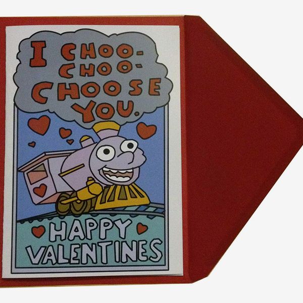 I Choo-Choo-Choose You Valentine’s Day Card 