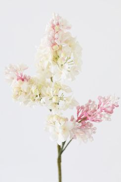 Afloral Pink Cream Artificial Lilac Flower - 25