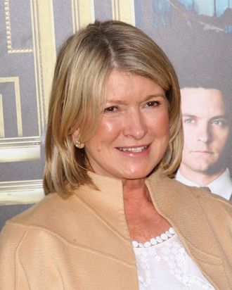 Martha Stewart attends the 