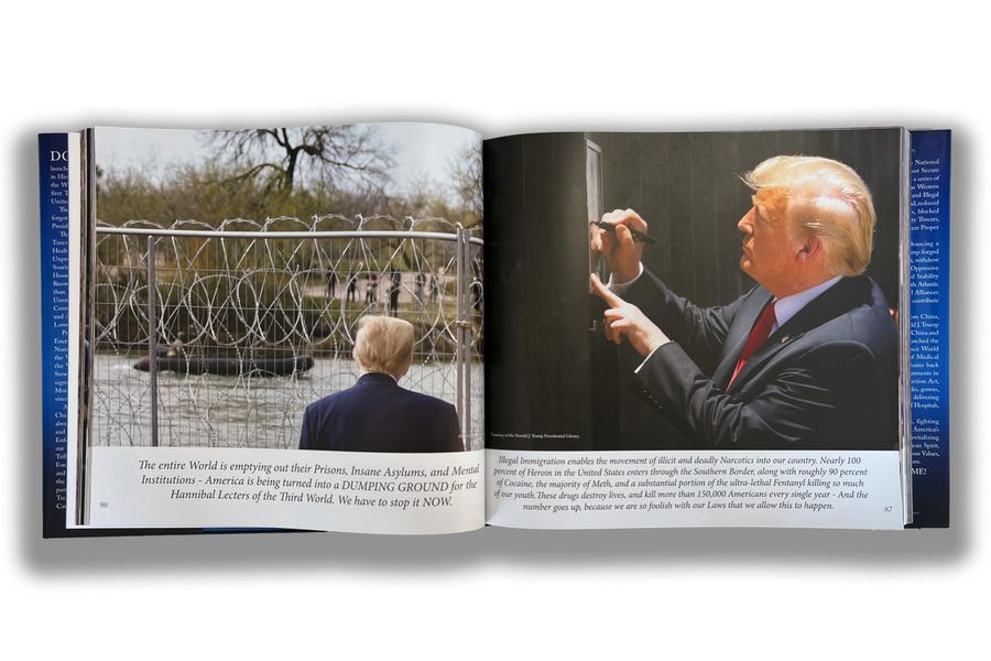 The High and Lows From Trump’s Lazy New Coffee Table Book