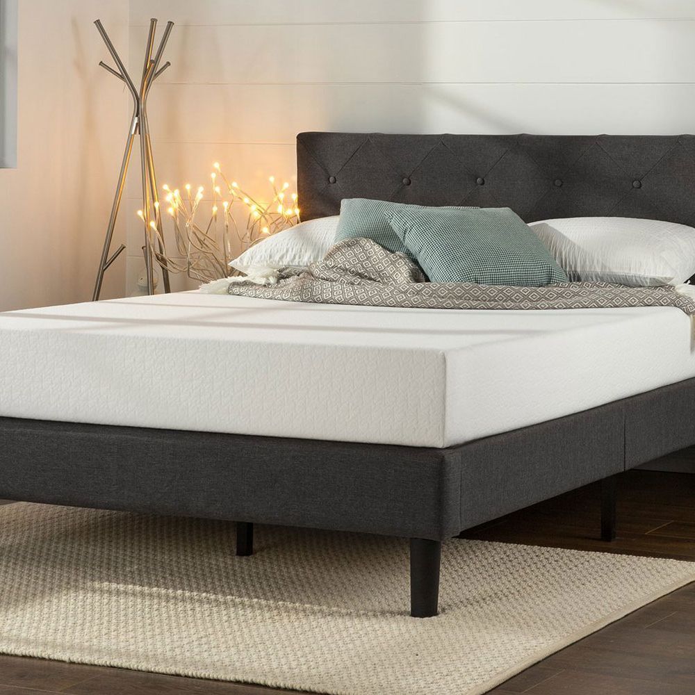 21 Best Platform Beds 2021 The Strategist, Queen Size Bed With Cushioned Headboard