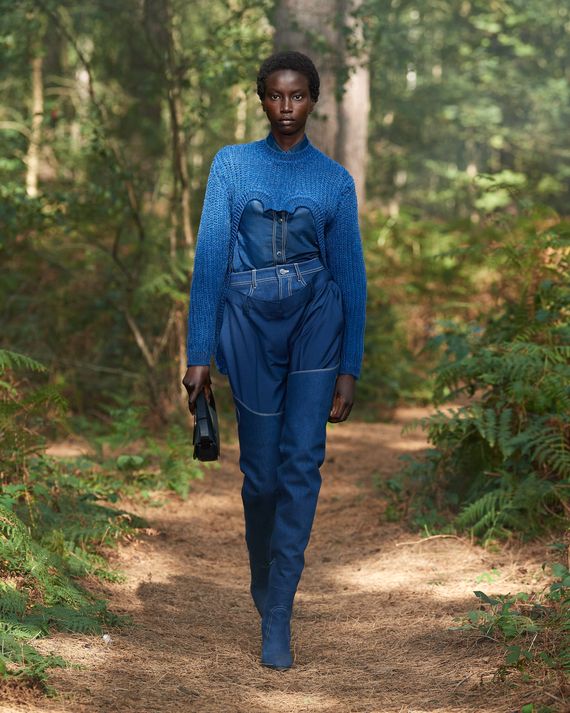 Recap: Burberry Spring 2021 Runway Show in the Woods