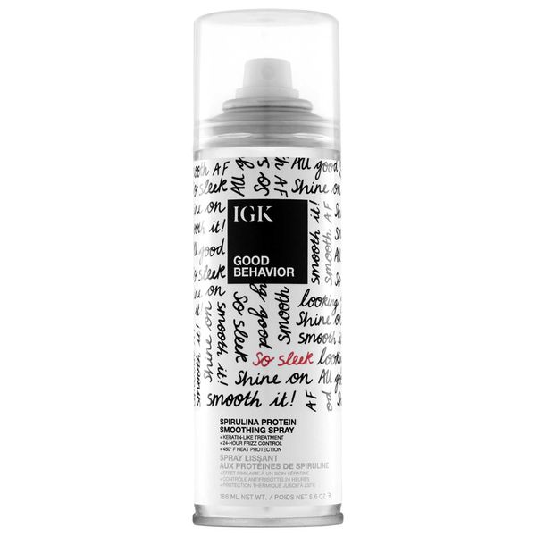 IGK Good Behavior Spirulina Protein Smoothing Spray