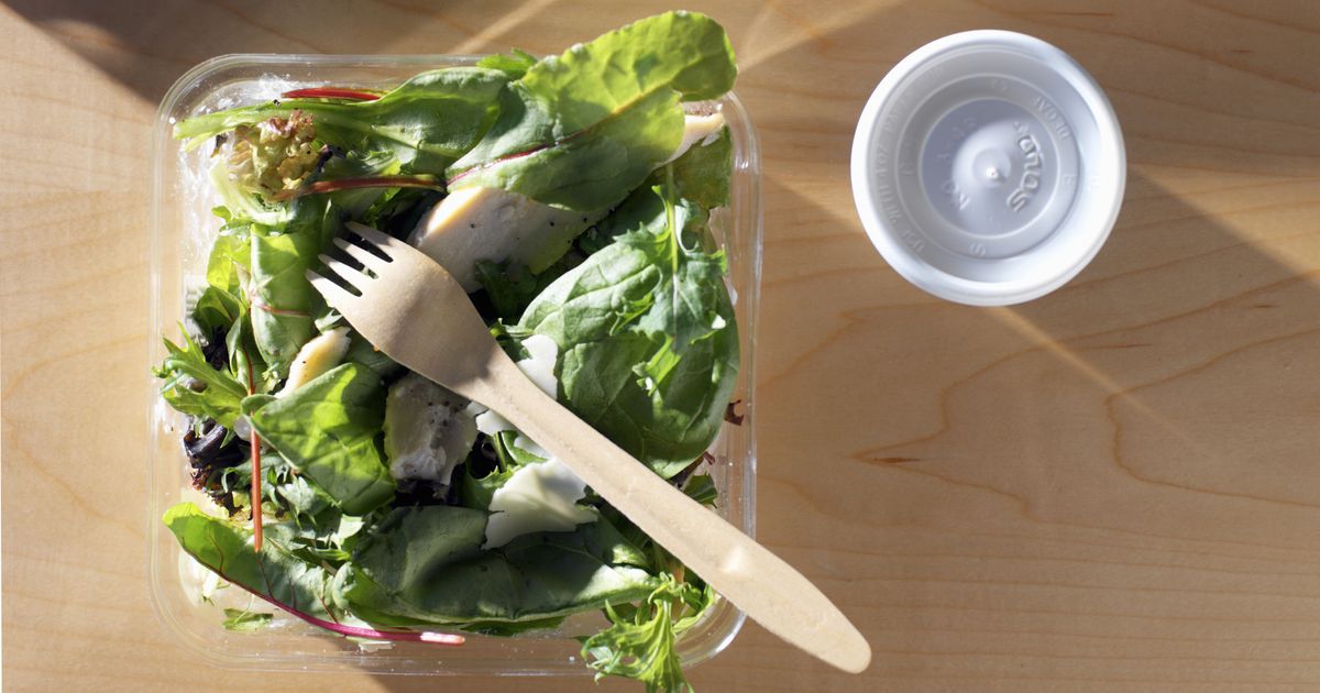 How to Make Your Store-Bought Lunch Salad a Little Less Depressing