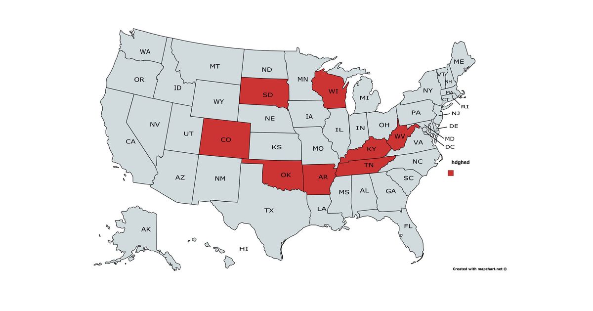 Here's How Electoral Map Would Look If Only X Voted Meme