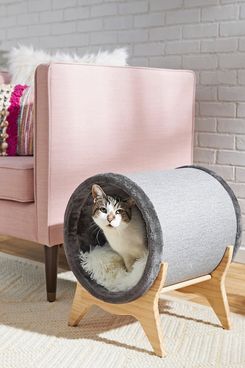 Frisco Modern Tunnel Elevated Cat Bed