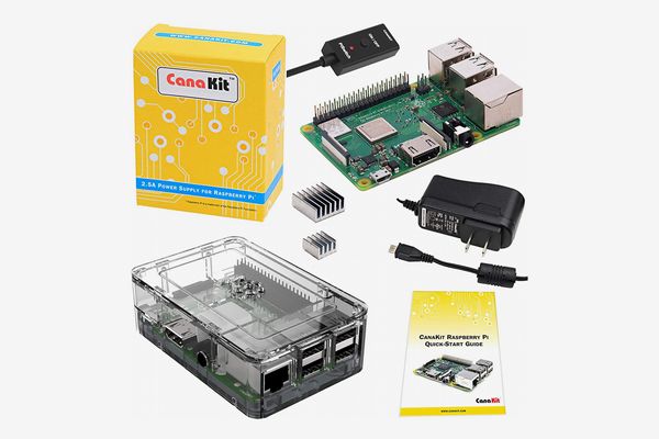 CanaKit Raspberry Pi 3 B+ (B Plus) with Premium Clear Case and 2.5A Power Supply