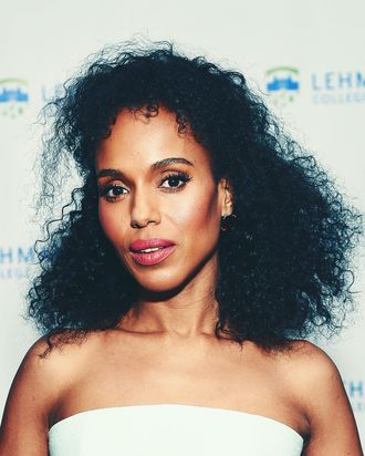 kerry washington real hair