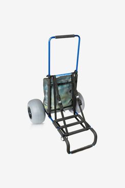 My Beach Cart The Original Premium Patented Folding Beach Cart with Balloon Wheels