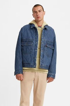 Levi's Stay Loose Quilted Type II Trucker Jacket