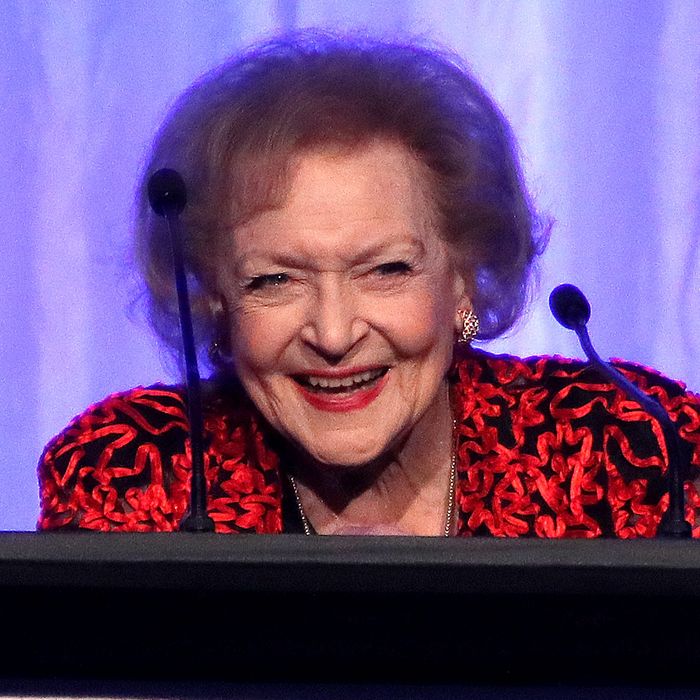 Betty White Thanks Vodka and Hotdogs for Her Long Life