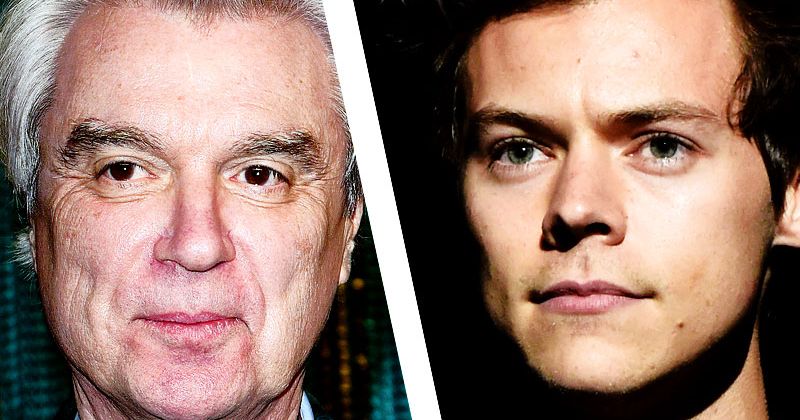 大衛伯恩 (David Byrne) 和哈利史泰爾斯 (Harry Styles) 是今年非常時髦的搖滾音樂廳主持人之一