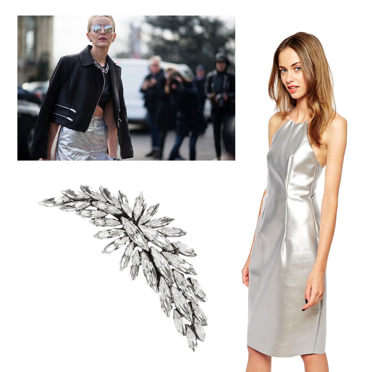 5 Ways to Wear Silver Like a Street-Style Star