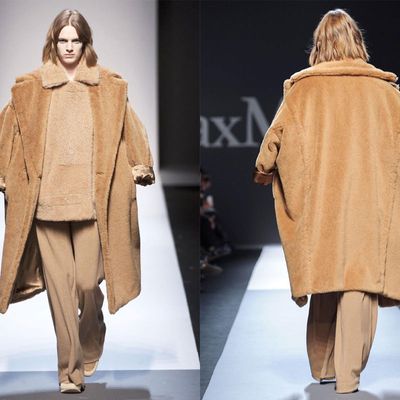 Max Mara’s Grizzly Coat Is Milan’s Answer to Altuzarra’s Skunk Coat