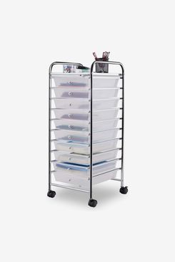 Giantex 10-Drawer Rolling Storage Cart