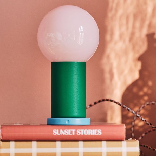 IKEA PS 2026 LED Portable Dimmable/Green Light Pink, 8 ¾ 