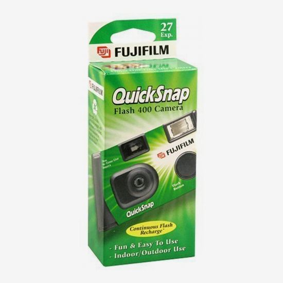 Fujifilm QuickSnap Flash 400 Disposable 35-mm. Camera