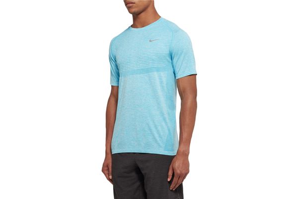 Nike Running Melange Knitted Dri-Fit T-Shirt