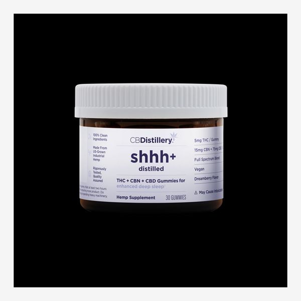 Shhh+ 5mg THC & 15mg CBN & 75mg CBD Enhanced Deep Sleep Gummies - 30