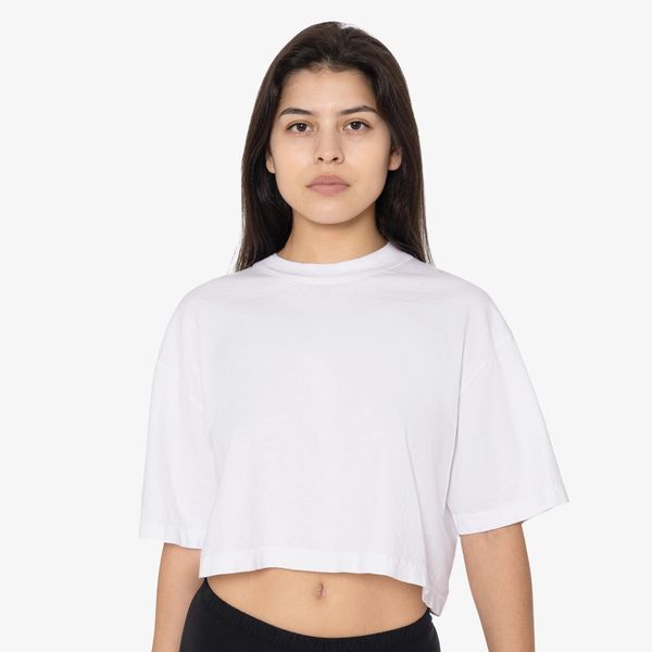 Los Angeles Apparel Oversized Crop Tee