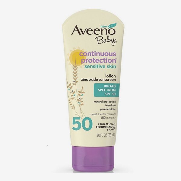 Aveeno Baby Continuous Protection Sensitive Skin Broad Spectrum SPF 50