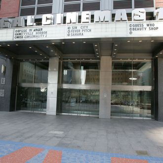 Preparations For The Tribeca Film Festival