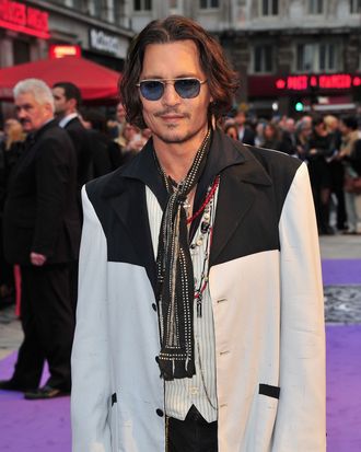 Actor Johnny Depp attends the